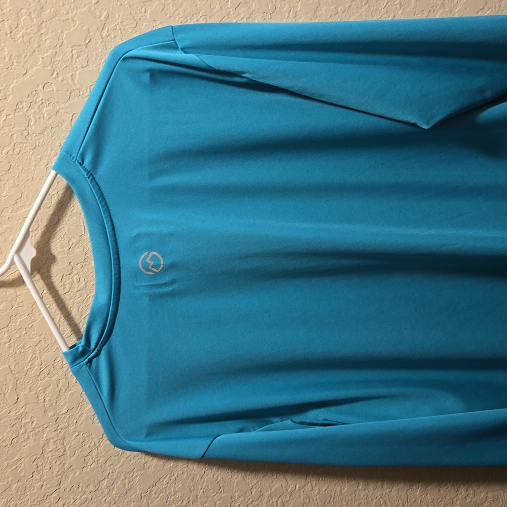 Magellan Outdoors Casting Crew Long Sleeve Men's Shirt Fish Gear Moisture Wick - Picture 3 of 5